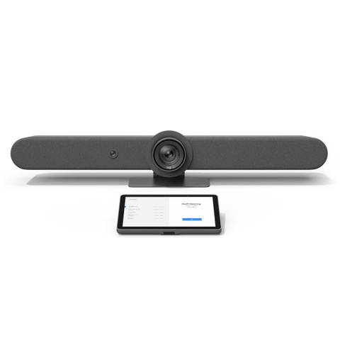 Logitech 991-000424 sistema di conferenza 20 persona[e] Collegamento ethernet LAN Sistema di videoconferenza di gruppo (RALLY BAR + TAP IP - GRAPHITE - - WW)