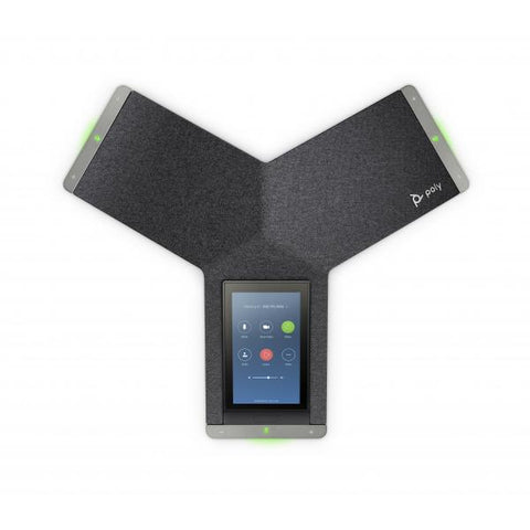 HP Poly Trio C60 Telefono per conferenze IP (Poly Trio C60 - Conference VoIP phone - with Bluetooth interface - IEEE 802.11a/b/g/n/ac [Wi-Fi] / Bluetooth 5.0 - 5-way call capability - SIP, SRTP, SDP