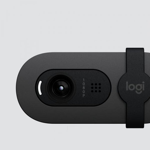 WEBCAM LOGITECH BRIO 105 GRAFITE USBA COPRIOBIETT. PROFESSIONALE