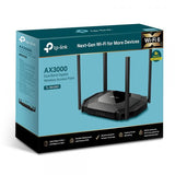TP-LINK TL-WA3001 ACCESS POINT WIRELESS DUAL BAND 2.4-5GHZ WI-FI 6 2402 MBIT/S POE DESKTOP NERO