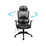 Sandberg ErgoFusion Gaming Chair Pro Sedia per gaming universale Seduta imbottita Nero, Grigio
