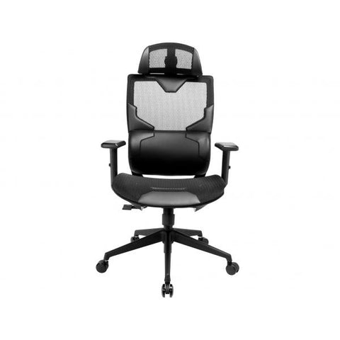 Sandberg ErgoFusion Gaming Chair Sedia per gaming universale Seduta in rete Nero