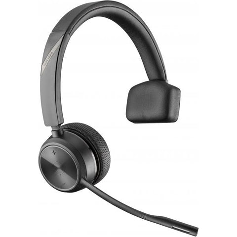 POLY Savi 7210 Mono D2 HS Auricolare Wireless Portatile Ufficio Nero