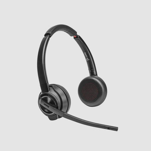 HP Poly Savi 8420 Auricolare Wireless A Padiglione Ufficio Bluetooth Nero
