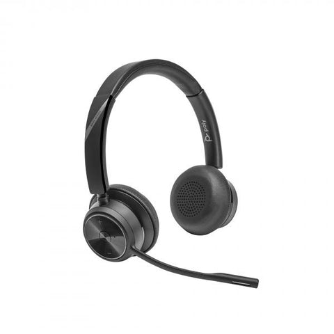 POLY Savi 7420 Auricolare Wireless A Padiglione Ufficio Bluetooth Nero