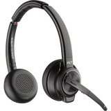 POLY Savi 8220 Auricolare Con cavo e senza cavo A Padiglione Ufficio Bluetooth Nero