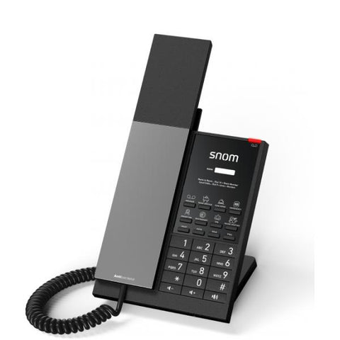 Snom HD350W telefono IP Nero Wi-Fi (HD350W - 1-LINE NEXT GEN SIP CORDED PHONE)