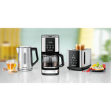 Rommelsbacher Wasserkocher WK 3000 bollitore elettrico 1,7 L 3000 W Nero, Stainless steel