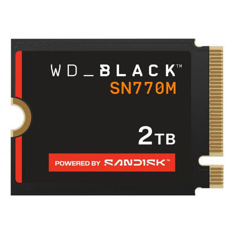 Western Digital Black SN770M M.2 2 TB PCI Express 4.0 TLC 3D NAND NVMe