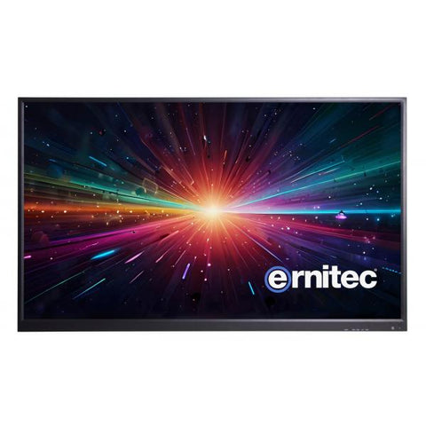 Ernitec 0070-24186 Monitor PC 2,18 m [86] 3840 x 2160 Pixel 4K Ultra HD LED Nero (86 Inch 24/7 surveillance - monitor - 4K - Warranty: 60M)
