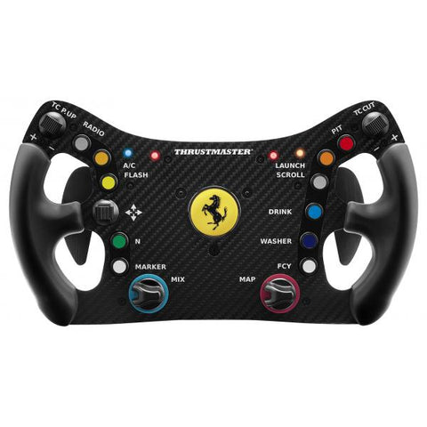 Thrustmaster Ferrari 488 GT3 Wheel Add-On Nero USB Volante Analogico/Digitale PC, Xbox One, Xbox One S, Xbox One X, Xbox Series S, Xbox Series X, PlayStation 4, PlayStation 5 (THRUSTMASTER FERRARI 48