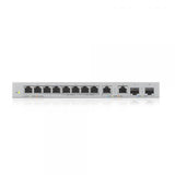 Zyxel XGS1010-12-ZZ0102F switch di rete Non gestito Gigabit Ethernet [10/100/1000] Grigio (XGS1010-12 V2 12-PORT GIGABIT - UNMANAGED SWITCH WITH 8-PORT 1G)