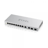 Zyxel XGS1010-12-ZZ0102F switch di rete Non gestito Gigabit Ethernet [10/100/1000] Grigio (XGS1010-12 V2 12-PORT GIGABIT - UNMANAGED SWITCH WITH 8-PORT 1G)
