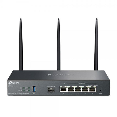 Omada Router VPN Multi WAN - Wi-Fi 6 AX3000 - ER706W