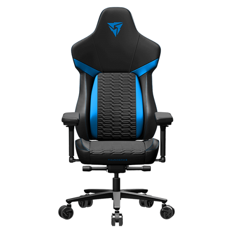 ThunderX3 CORE Racer Sedia para juegos universal Seduta imbottita Nero, Blu 