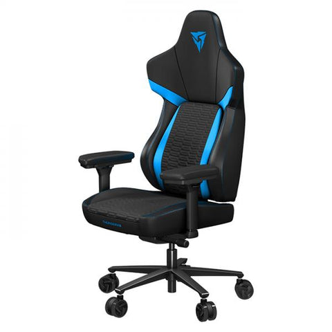 ThunderX3 CORE Racer Sedia para juegos universal Seduta imbottita Nero, Blu 
