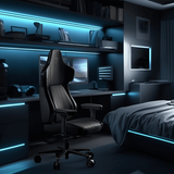 ThunderX3 CORE Racer Sedia para juegos universal Seduta imbottita Nero 