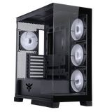 CASE ITEK SHOWBUI 45B - GAMING TOWER, ATX, 4X12CM ARGB FAN, 2XUSB3, TYPE-C,SYDE & FRONT PANEL TEMP GLASS - ITGCASB45B