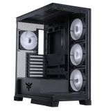 CASE ITEK SHOWBUI 45B - GAMING TOWER, ATX, 4X12CM ARGB FAN, 2XUSB3, TYPE-C,SYDE & FRONT PANEL TEMP GLASS - ITGCASB45B