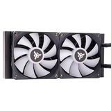 COOLER ITEK " EVOLIQ 240 V2 ARGB" 240MM (RAFF. A LIQUIDO) ARGB TRAMITE CONTROLLER O MB, PWM, SKT UNIVERSALE - ITLCEVOA240V2