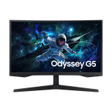 Samsung Monitor Gaming Odyssey G5 - G55C da 27'' QHD Curvo (Odyssey S27Cg552Eu Computer - Monitor 68.6 Cm [27] 2560 X - 1440 Pixels Dual Wqhd Led Black - Warranty: 12M)