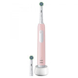BRAUN ORAL-B PRO SERIES 1 SPAZZOLINO ELETTRICO ROTANTE OSCILLANTE TESTINA ROTONDA RICARICABILE + 2 TESTINE DI RICAMBIO ROSA