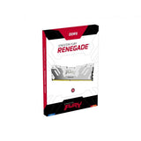 Kingston Technology FURY 32GB 8000MT/s DDR5 CL38 DIMM (Kit da 2) Renegade White XMP