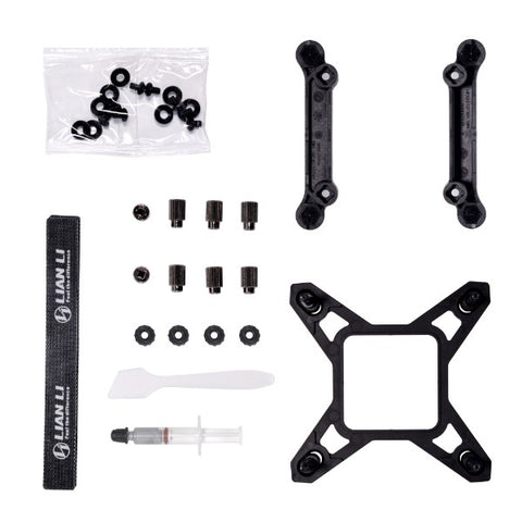 Lian Li GA II LCD Processore Kit di raffreddamento a liquido 36 cm Nero 1 pz (Lian Li Galahad II LCD Performance AIO 360mm All In One CPU Cooler - Black)