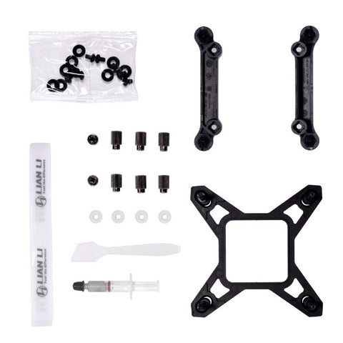 Lian Li GA II LCD Processore Kit di raffreddamento a liquido 36 cm Bianco 1 pz (Lian Li Galahad II LCD Performance AIO 360mm All In One CPU Cooler - White)