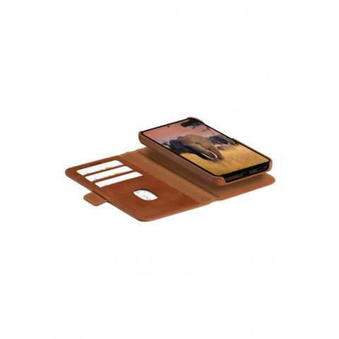 dbramante1928 Lynge custodia per cellulare 15,8 cm (6.2") Custodia a borsellino Marrone chiaro