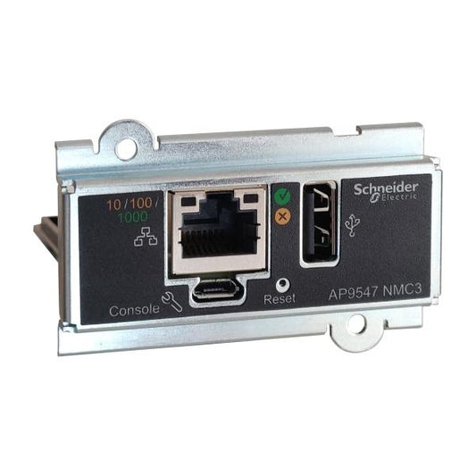 APC AP9547 accessorio per gruppi di continuit [UPS] (NETWORK MANAGEMENT CARD FOR - EASY UPS 3-PHASE)