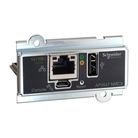 APC AP9547 accessorio per gruppi di continuit [UPS] (NETWORK MANAGEMENT CARD FOR - EASY UPS 3-PHASE)