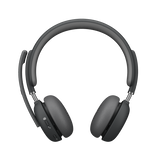 LOGITECH ZONE WIRELESS 2 CUFFIE SOVRAURALI CON MICROFONO CON/SENZA CAVO INTERFACCIA USB TYPE-C/BLUETOOTH OTTIMALE PER MICROSOFT TEAMS GRAFITE