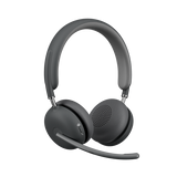 LOGITECH ZONE WIRELESS 2 CUFFIE SOVRAURALI CON MICROFONO CON/SENZA CAVO INTERFACCIA USB TYPE-C/BLUETOOTH OTTIMALE PER MICROSOFT TEAMS GRAFITE