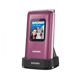 CELLULARE BRONDI AMICO PREZIOSO (VIOLET) - TELEFONO CELLULARE SENIOR