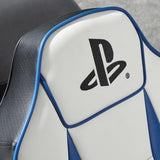 X Rocker 2021026 sedia per videogioco Sedia da gioco per console Sedia imbottita tappezzata Nero, Blu, Bianco