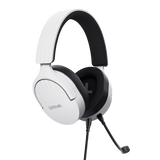 TRUST GXT489W FAYZO CUFFIE GAMING OVER-EAR CON MICROFONO NOISE CANCELLING JACK 3.5mm BIANCO