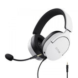 TRUST GXT489W FAYZO CUFFIE GAMING OVER-EAR CON MICROFONO NOISE CANCELLING JACK 3.5mm BIANCO