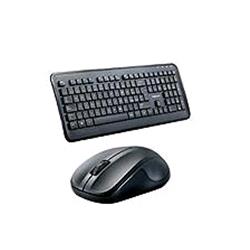 MEDIACOM OFFICE NX989 TASTIERA + MOUSE ERGONOMICO WIRELESS 2.4GHz NERO