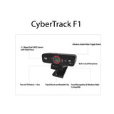 Adesso CyberTrack F1 webcam 2,1 MP 1920 x 1080 Pixel USB 2.0 Nero (1080P HD WEBCAM W/WINDOWS HELLO - FACE REC. BUILD-IN CYBERTRACK F1)