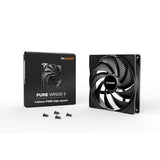 BE QUIET! PURE WINGS 3 VENTOLA CASE 140mm PWM HIGH-SPEED NERO