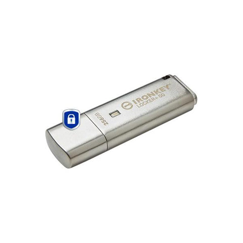 Kingston Technology IronKey 256GB Locker Plus 50 AES Encryption