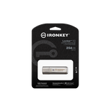 Kingston Technology IronKey 256GB Locker Plus 50 AES Encryption