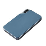 Intenso Lesen/Schreiben bis zu 500 MB/s/2TB USB tipo-C 3.2 Gen 1 [3.1 Gen 1] Blu, Grigio (Intenso externe SSD TX100 2TB USB 3)