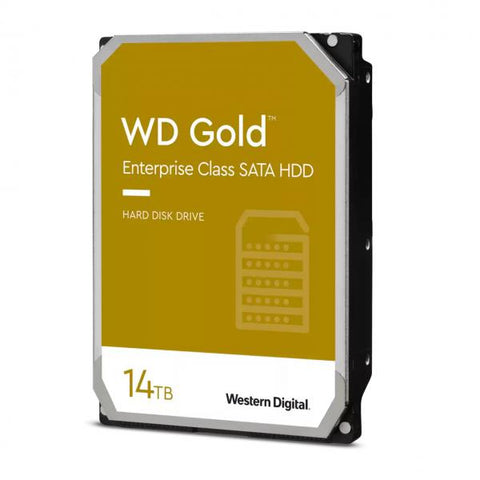 WESTERN DIGITAL GOLD HDD ENTERPRISE 14.000GB SATA III 3.5" BUFFER 512MB 7.200rpm
