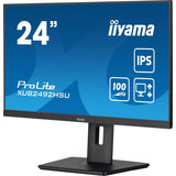 iiyama XUB2492HSU-B6 Monitor PC 60,5 cm [23.8] 1920 x 1080 Pixel Full HD LED Nero (iiyama ProLite XUB2492HSU-B6 - Monitor a LED - 24 [23.8 visualizzabile] - 1920 x 1080 Full HD [1080p] @ 100 Hz - IPS