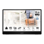 MSI PRO MP161DE E2 Monitor PC 39,6 cm [15.6] 1920 x 1080 Pixel Full HD LED Nero (Pro Mp161De E2 Computer - Monitor 39.6 Cm [15.6] 1920 - X 1080 Pixels Full Hd Led Black - Warranty: 12M)