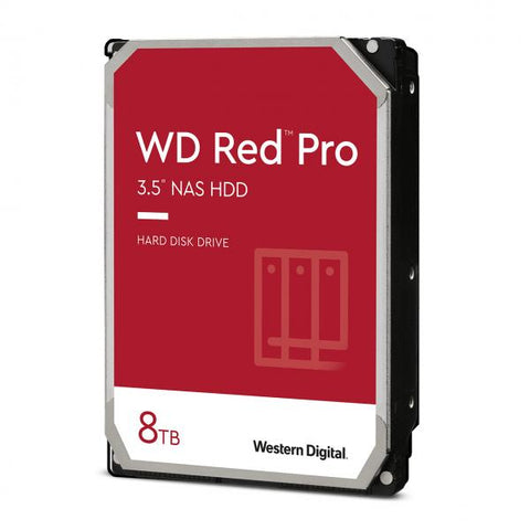 WESTERN DIGITAL WD8005FFBX RED PRO HDD 8.000GB SATA III 3.5" BUFFER 256MB 7.200RPM
