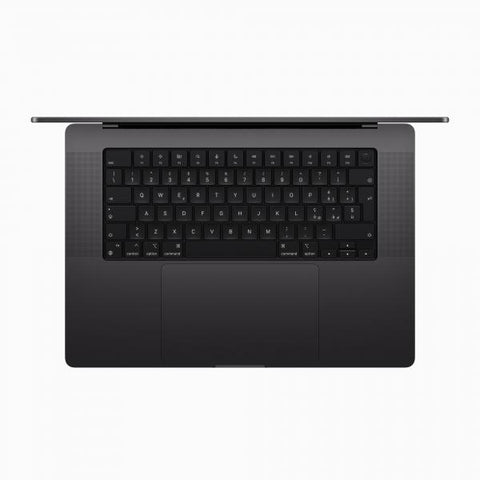 APPLE MACBOOK PRO 16 16.2" LIQUID RETINA XDR M3 MAX CHIP CPU 16-CORE-GPU 40-CORE-RAM 48GB-SSD 1.000GB-WI-FI 6E-MAC OS SONOMA ITALIA ITALIA SPACE BLACK