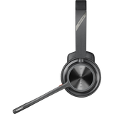 POLY Cuffia wireless Voyager 4310 UC - Cuffia monoaurale Bluetooth con microfono a cancellazione di rumore montato su asta flessibile - Batteria di lunga durata - Connessione a PC, Mac e dispositivi